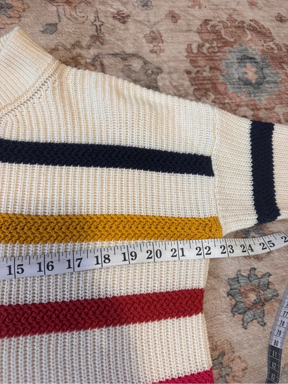 J. Crew•The Reeds Crewneck Striped Sweater